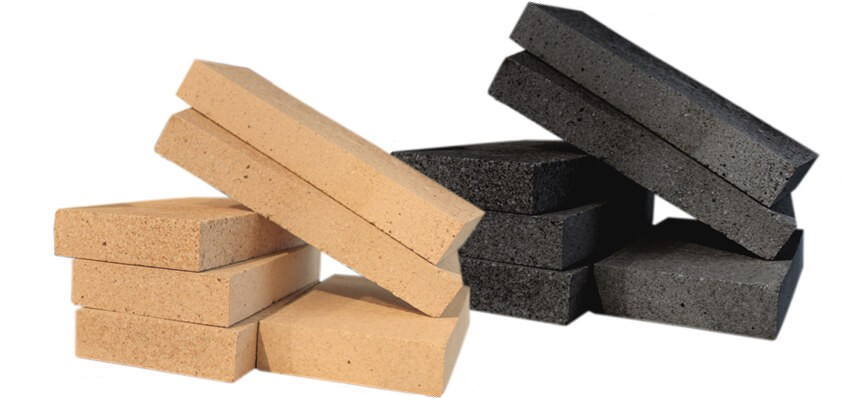 Brick Barbecue Materials: Build a List from the Drawing Selection of buff and dark firebricks