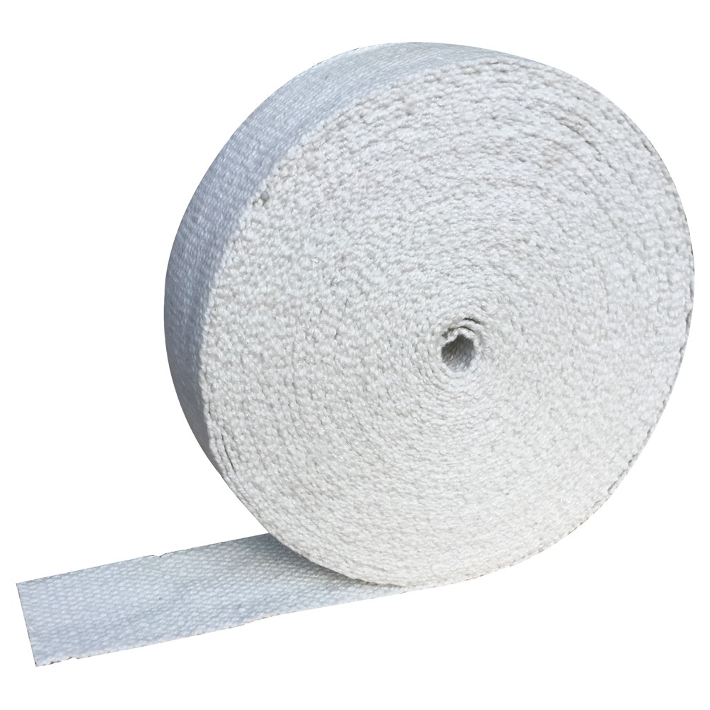 Flue Through a Roof: Separate Insulation and Penetration Vitcas ceramic fibre tape for documented insulation applications